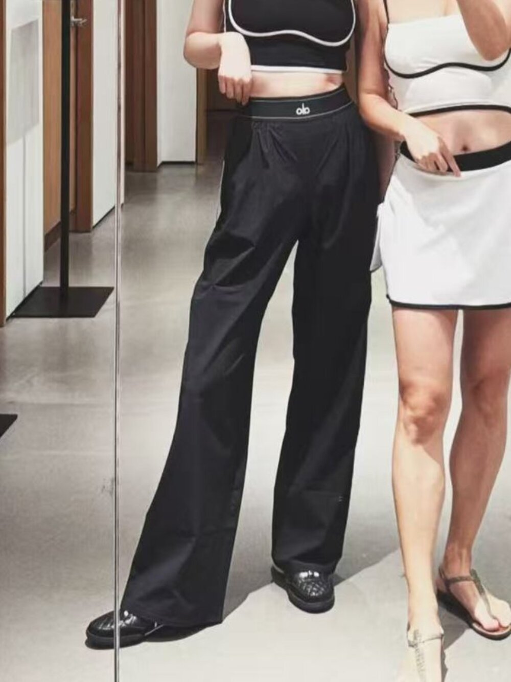 🎾Alo Yoga Dark Grey Suit Up Trouser Regular Pants (30" Inseam) ✨